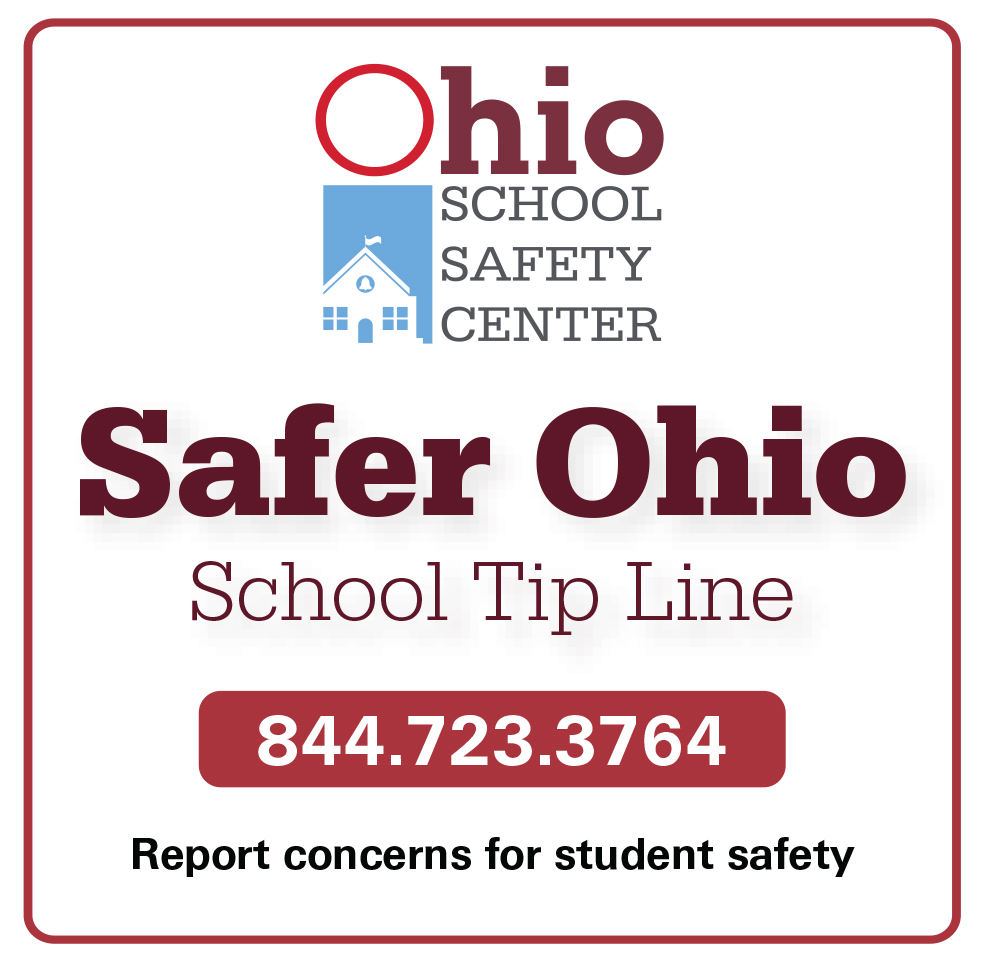 Safer Ohio School Tip Line 844-723-3764